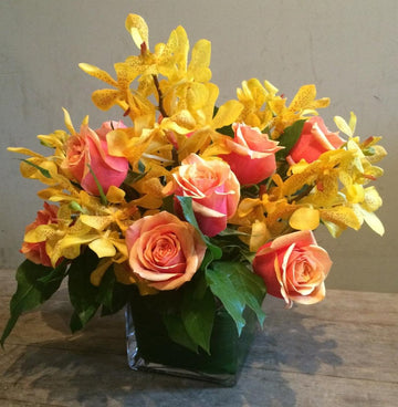 Orchids and Roses