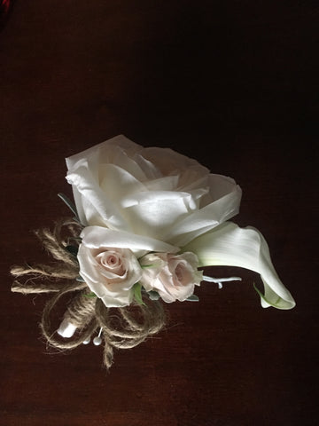 Corsage Rustic Elegance